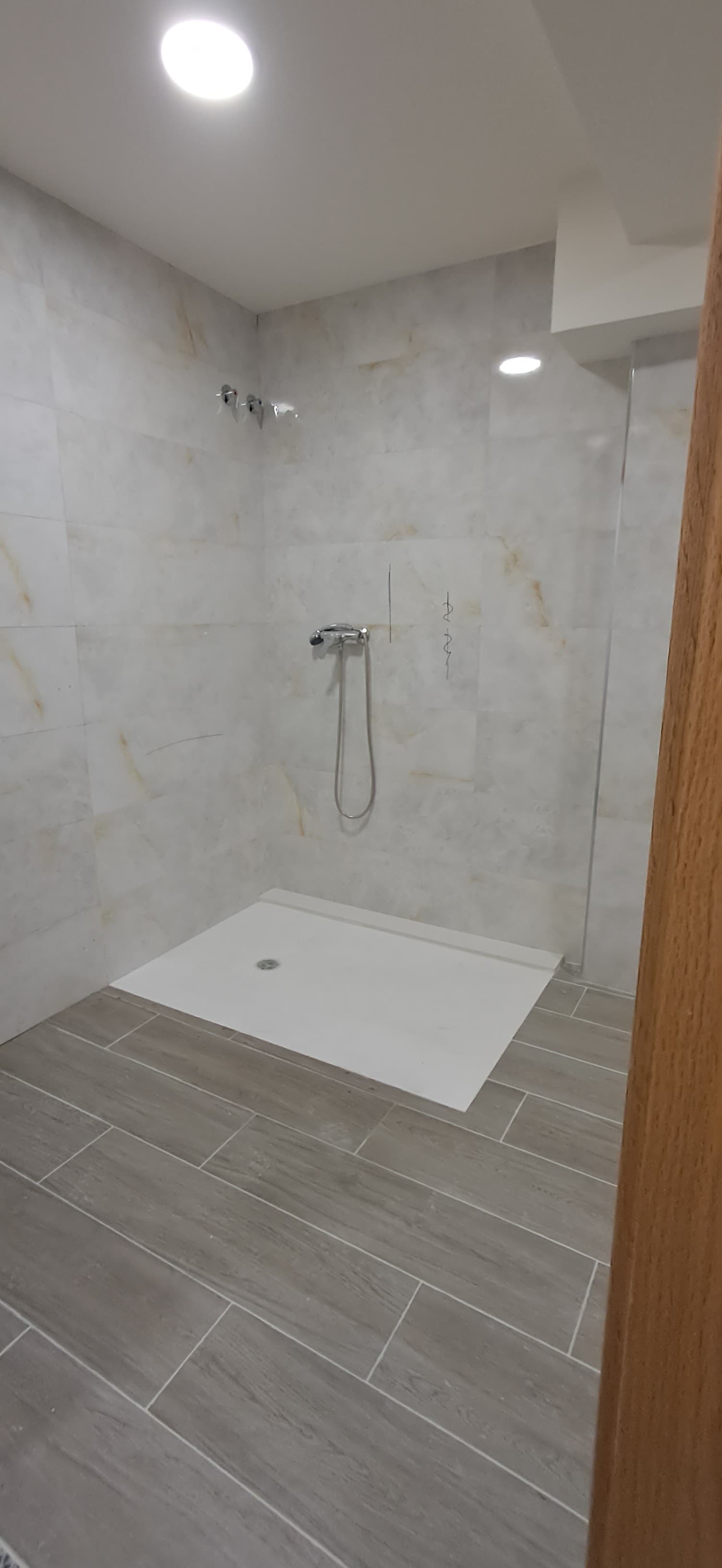 Ducha lateral clara